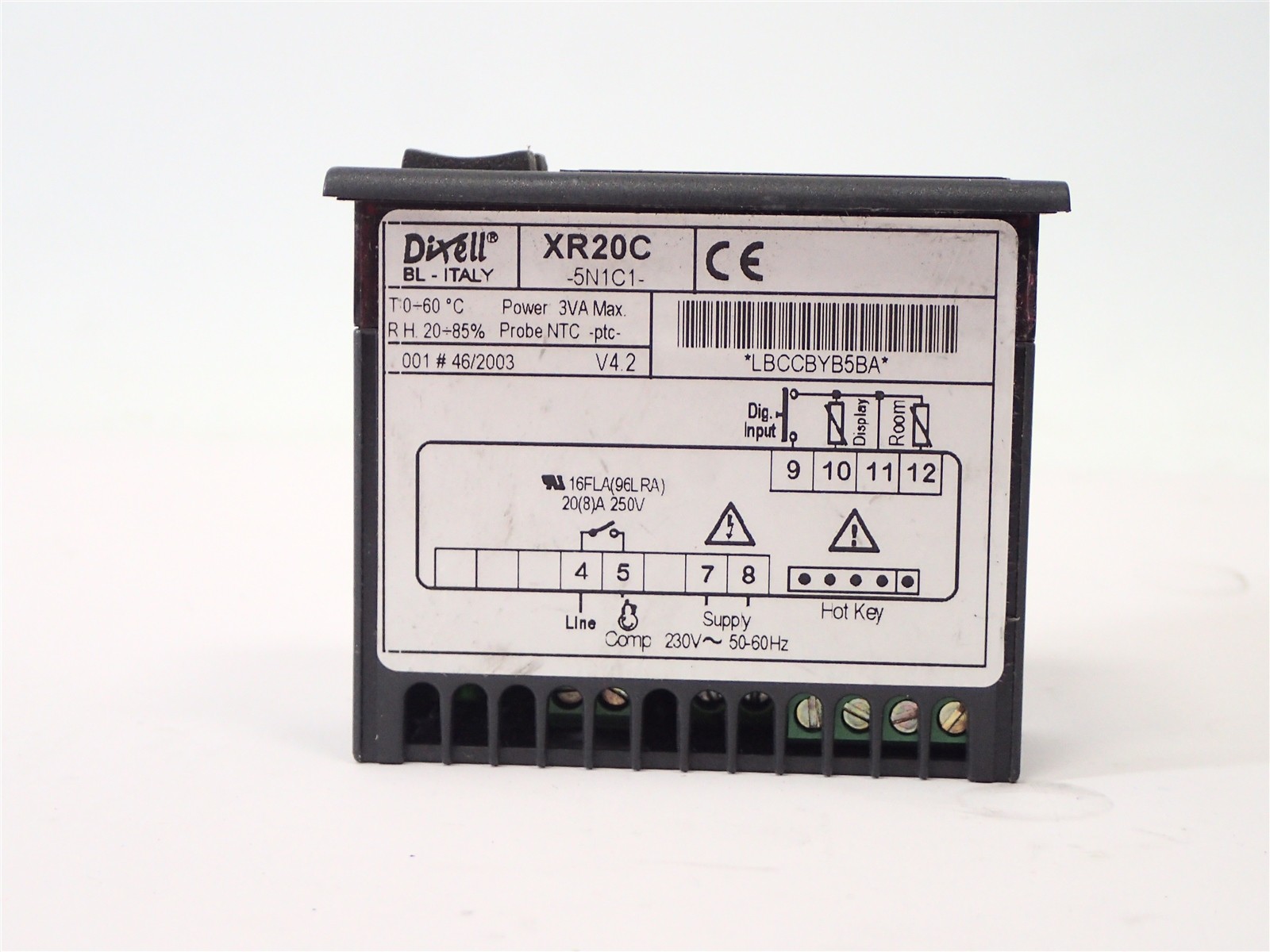 LOT OF 4 Dixell v Electronic Digital Refrigeration Temp Controller 