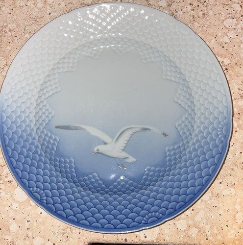 BING & GRONDAHL Seagull Dinner Plate 10.25” - Gold Trim 624 Set Of 3 - Picture 3 of 7