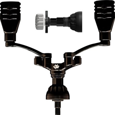 THIRTY FOUR 34 Zerogra Multi Spinning Reel Double Handle Balancer Daiwa Black