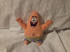 TY Beanie Baby Spongebob Squarepants Patrick Star 2014 Plush Toy 7.5"