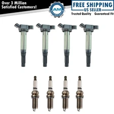 Ignition Coil & Iridium Spark Plug Kit Set for Lexus Scion Toyota New
