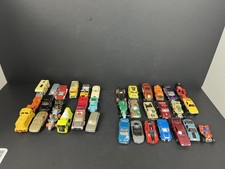 Huge Lot 36 Hot Wheels Matchbox 1:64 Diecast Vehicles Cars Trucks Vans Play Worn