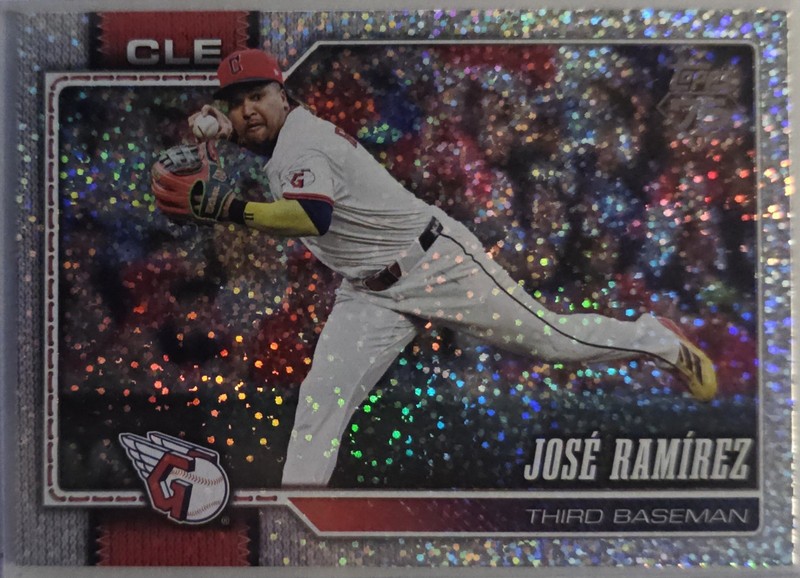 2026 Topps Series 1 Celebration - Jose Ramirez Confetti - Cleveland Guardians