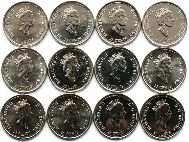 Canada 12 quarters set 2000 (#242) | eBay