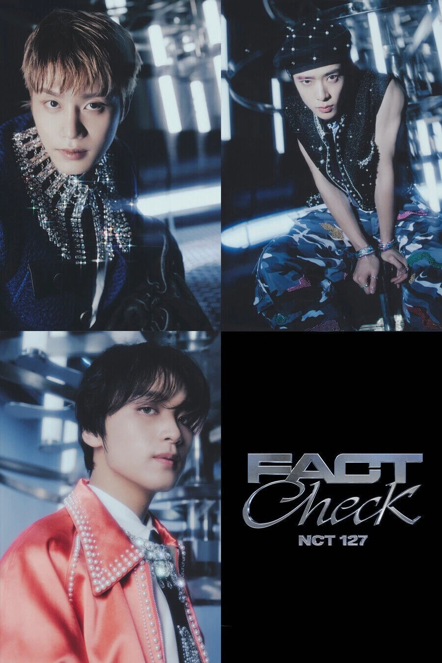 NCT 127 [FACT CHECK] 5th Album EXHIBIT MARK Ver/CD+4 Post Card+