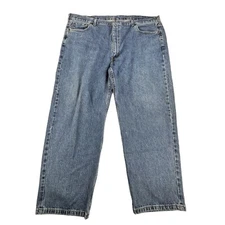 Levi's 550 Comfort Fit Jeans Men's W48 L29 Relaxed Fit Blue Denim