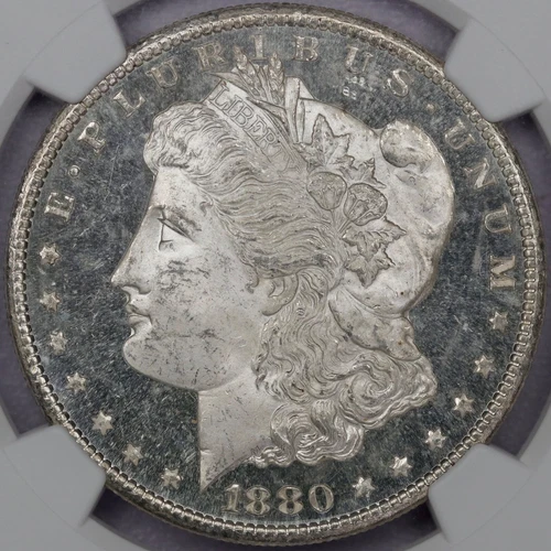 1880-S Morgan Silver Dollar - NGC MS 63 STAR