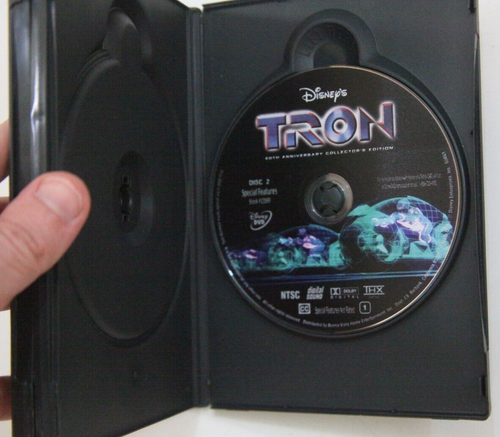 Tron DVD Movie Film 2002 2-Disc Set 20th Anniversary Collectors Edition JKT114 - Picture 3 of 4