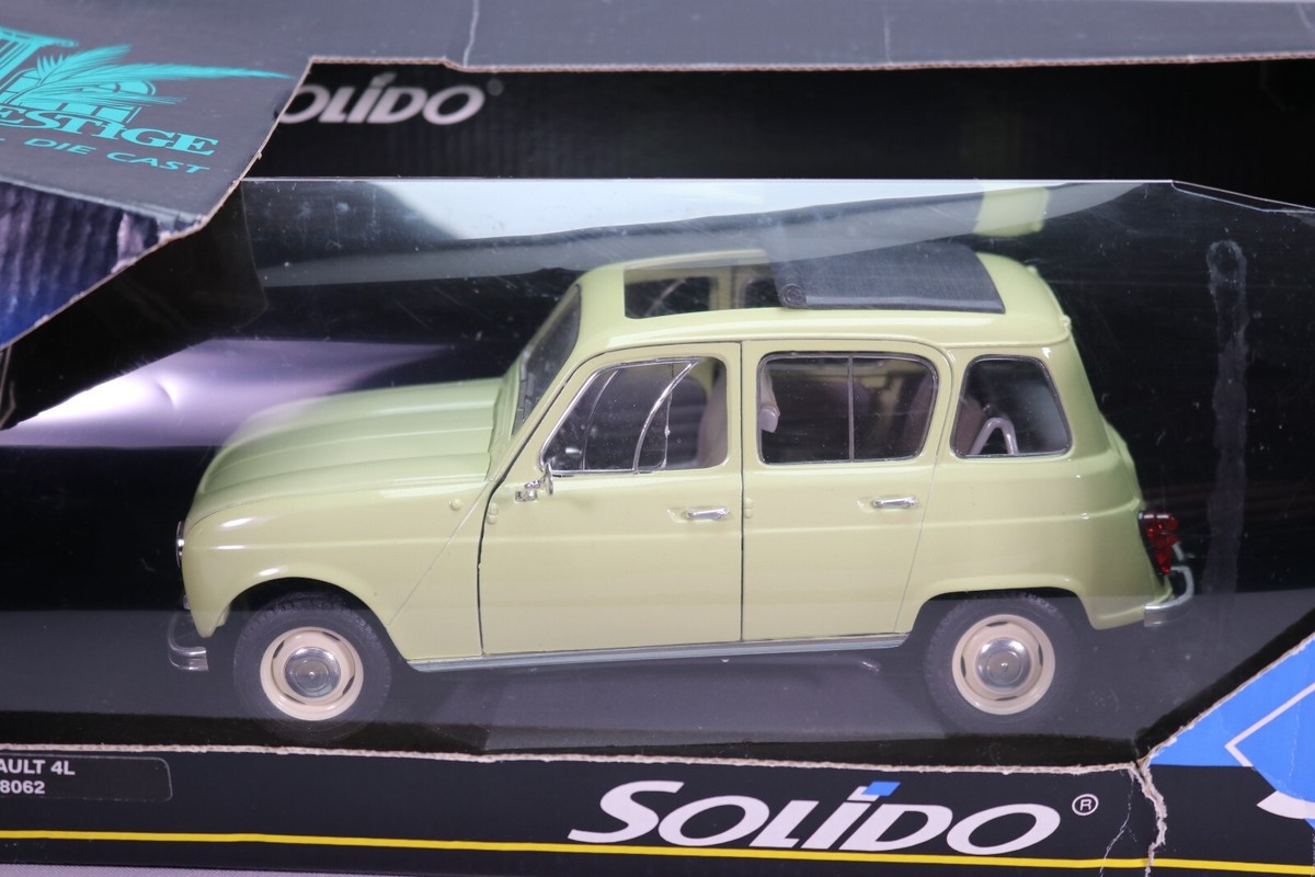 Solido Prestige 1/18 – Renault 4L 1964 – Métal, Collection