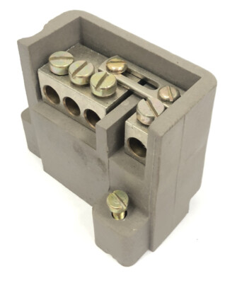 MEM EXEL HRC 63Amp Neutralpunktleiste Reihenklemme