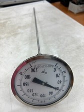 👀 ASHCROFT 0-200°F TEMPERATURE GAUGE PROBE 17" 10PI-F