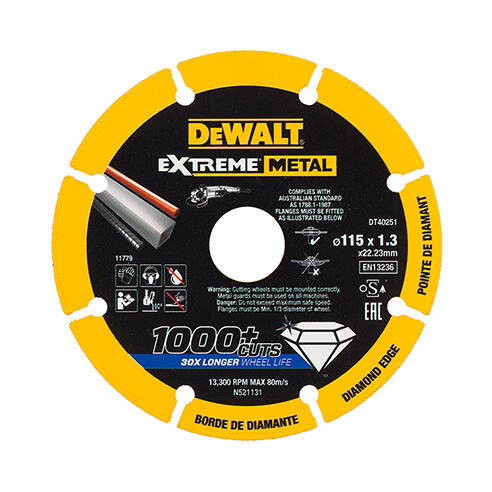 Recensione DeWalt DT40252-QZ: Il Disco Diamantato Definitivo per Metallo