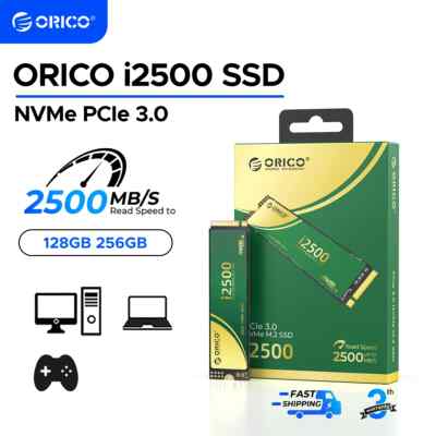 ORICO 256GB M.2 NVMe SSD 2280  2500MB/s Internal Solid State Drive Game SSD