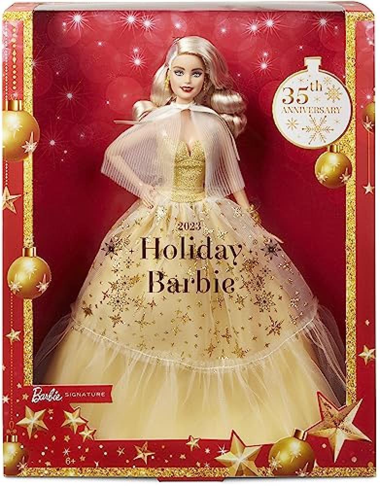 Barbie Signature - Barbie Magia delle feste 2023, bambola da collezione con cape