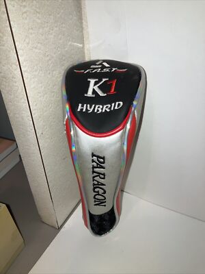Slazenger Paragon Hybrid F.A.S.T. K1  Headcover Black Silver Grey Used Good Cond