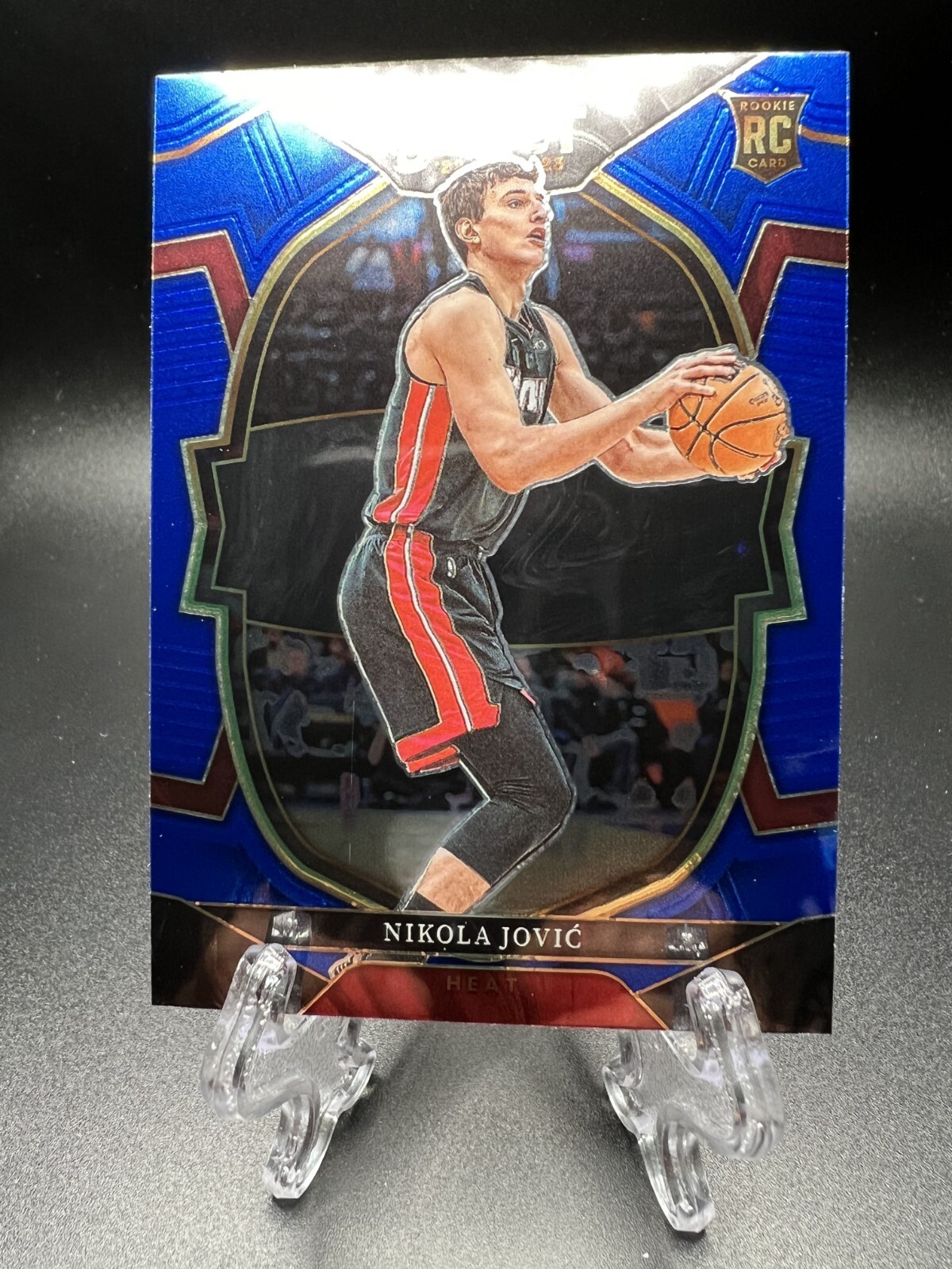 2022-23 Panini Select - #91 Nikola Jovic RC Heat