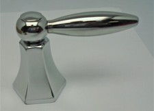 Davinci Astor Lever Faucet Handle Polished Chrome W/ Escutcheon NOS P133