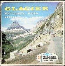 Glacier National Park Montana 3d View-Master 3 Reel Packet