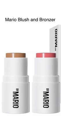 MakeUp By Mario Mini Sculpt Raspberry Blush Dark Bronzer NEW | eBay
