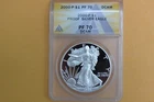 2000-P PROOF AMERICAN SILVER EAGLE ANACS PF70 DCAM