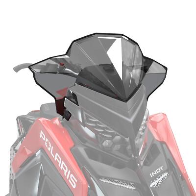 Polaris Snowmobile Mid Windshield, Smoke | eBay