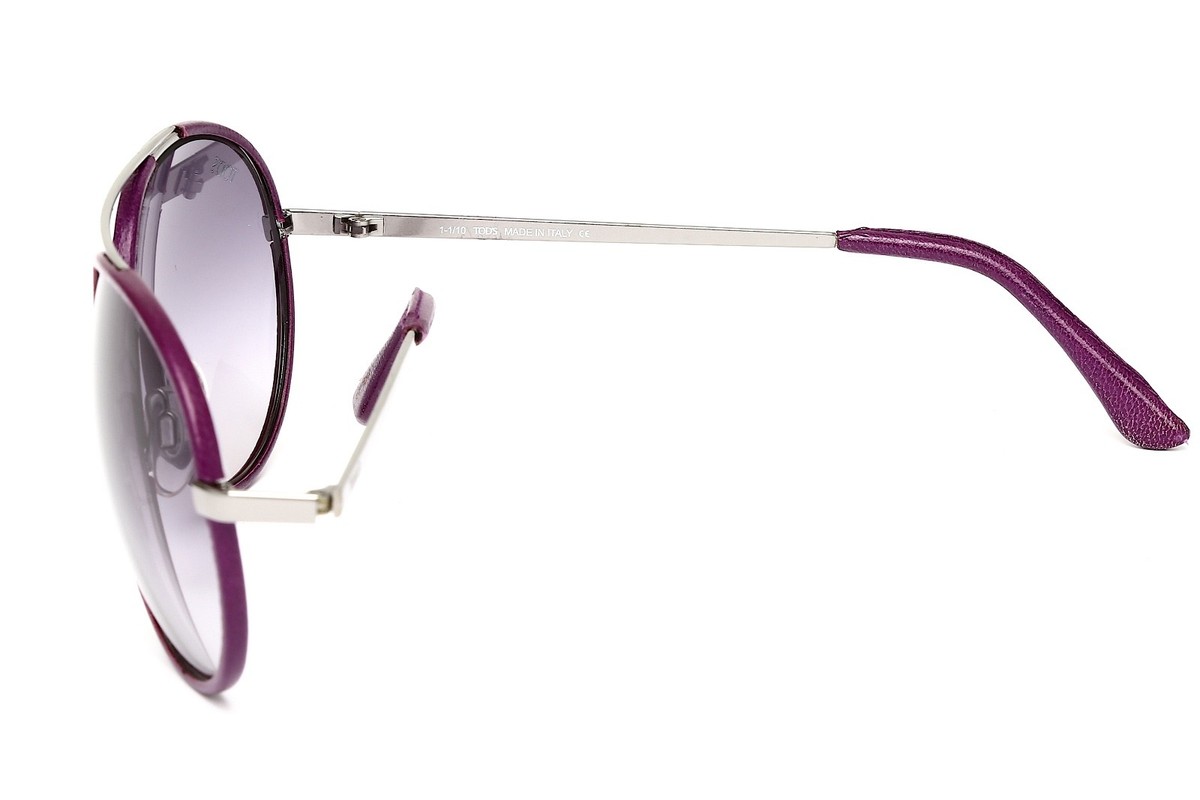 Tod’s TO29 81B Purple Women\'s Sunglasses Made In Italy 58-17-130mm Tod main image 3