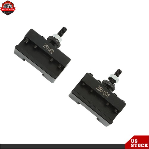 OXA Wedge Type Tool Post 250-000 + 2 holders 001 002 For CNC Swing Dia 8" NEW - Picture 4 of 8