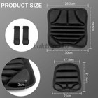 PLSUSJHAO Motorcycle Seat Gel Pad For Harley Seat Cushion Shock Absorbing Mat Comfort Reduce Fatigue Soft Cool Pad DIY Office Chair Cushion Car Truck Peterbilt Driver And Passenger Pad 35 X 35 - View #5