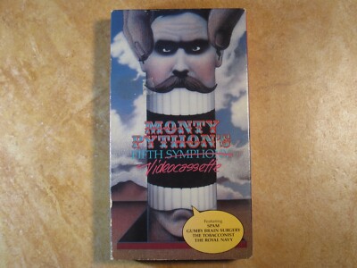 MONTY PYTHON'S FLYING CIRCUS 5 FIFTH SYMPHONY VHS 1ST EDITION 1987 PARAMOUNT