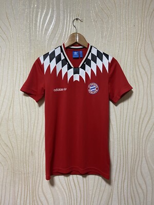 BAYERN MÜNICH RETRO HOME FOOTBALL SHIRT SOCCER JERSEY ADIDAS