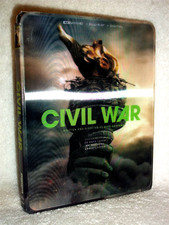 Civil War 4K/Blu-ray, 2024, 3-Disc NEW Alex Garland Kirsten Dunst LENTICULAR