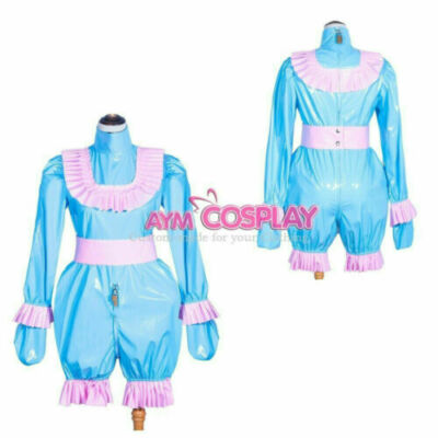 Lockable PVC jumpsuit adult clothing Customizable 2 locks + gloves | eBay