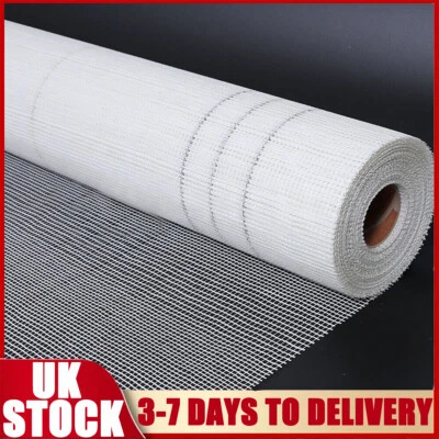 12M Render Mesh Plasterers Plastering Plasterboard Mesh Fibreglass Repair Mesh - Image 1 of 4