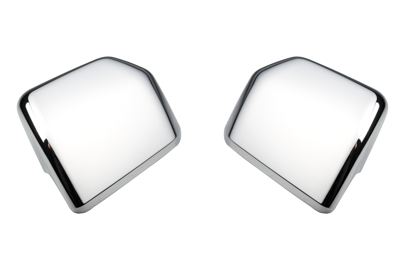 Cubiertas de espejo retrovisor cromadas lado pasajero y conductor para Ford F-150 2015-2018 (P/N no disponible)