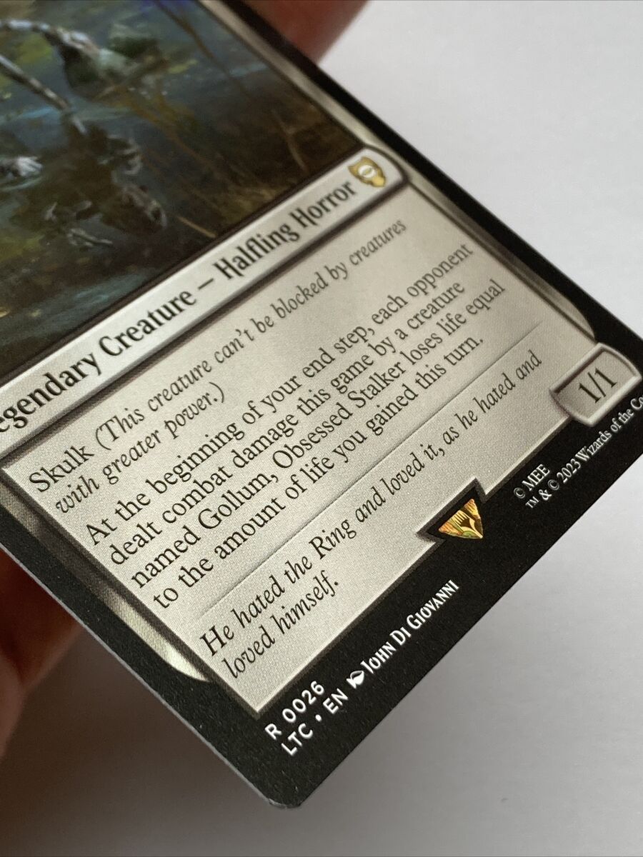 gollum mtg cards 401 Games Canada - Gollum, Patient Plotter main image 1