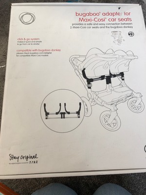 bugaboo donkey twin adapter cybex