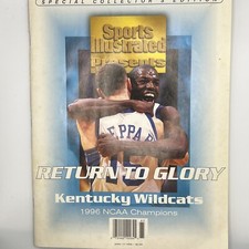 Sports Illustrated Kentucky Wildcats Tony Delk Mark Pope 1996 NCAA Championship