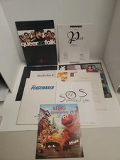 Movie Press Kit Lot Of Folders And Inserts From Mix Of Movies See Photos 