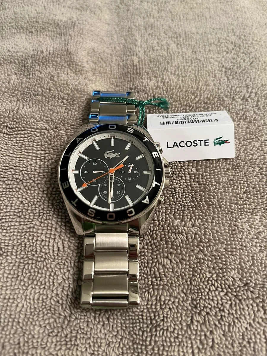 295 Lacoste 2010855 Mens Westpoint Quartz Stainless Steel Casual