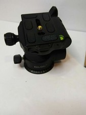 GkGk G07 Tripod Pan Head, 360 Degrees Smooth Rotation Hydraulic Damping Three-D