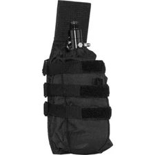 New Valken Paintball Tactical Universal MOLLE Tank Holder Vest Pouch - Black
