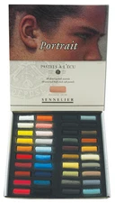 Sennelier 40 Portrait Soft Demi Pastel Box Set. Professional Artists Pastels 