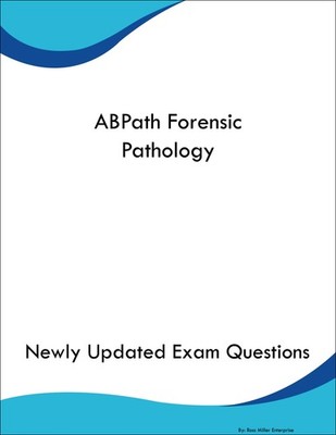 ABPath Forensic Pathology Study Guide Prep Book