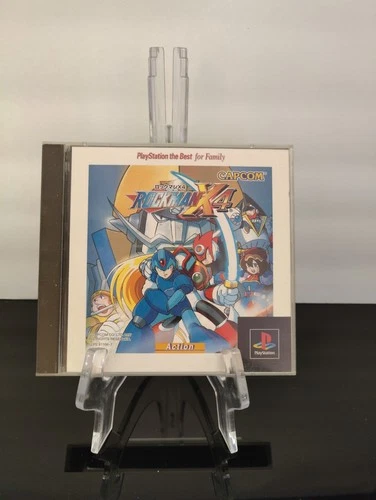 Rockman X4 (Mega Man) (PS1) (Tested, No Manual) (Japan Import, US Seller)