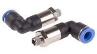 ZłąCze KąTowe Gwint R 1/8 MęSkie, Wciskane 10 Mm RS PRO RS Components