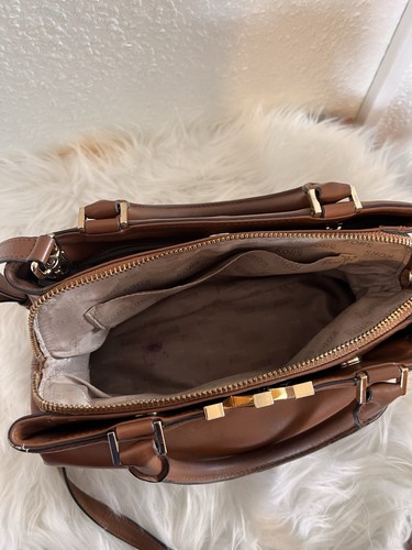Michael Kors medium Soft Leather Satchel Bag - Picture 15 of 18
