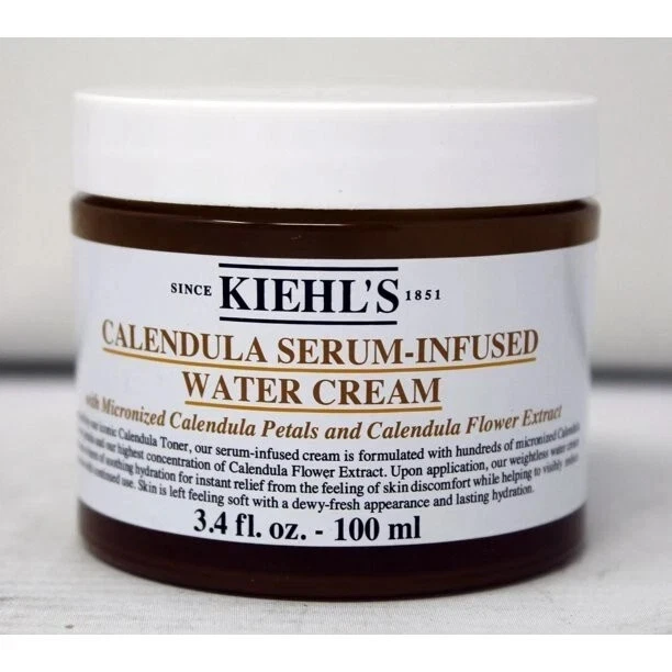 Kiehl’s Calendula Serum-Infused Water Cream 3.4oz/100ml NEW