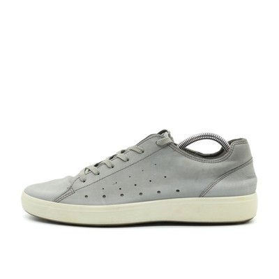 ECCO Herren Soft 7 Freizeitschuh EU 44 Grau Soft7-44-Grau Nubukleder