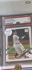 Topps 2021 Aaron Judge #99 Vertical Swinging Yankees PSA 7 Graded Card