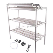 Aquaponics Growing System for Indoor&Outdoor Leafy Vegetables 90 Planting Points